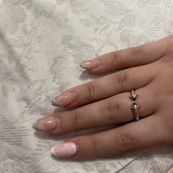 Angel Tips Nail Spa - I went to fix my BROKEN nail and i come back with this. this is absurd!!!