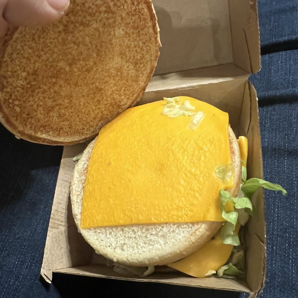 Where's the burger?? Where's the burger??