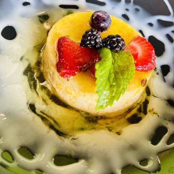 Maïs Arepas - Passion Fruit Flan - Colombian Near Me - New Orleans, Louisiana Maïs Arepas - Passion Fruit Flan - Colombian Near Me - New Orleans, Louisiana