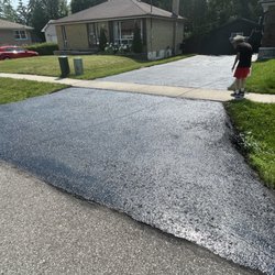 Refined Property Services - 2 Coats of Oil Base Asphalt Sealer!!