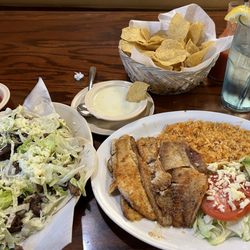 Los Cazadores - Fish Fillet and steak tacos
