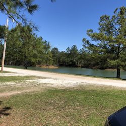Lazy Lake RV Park - Our camper view