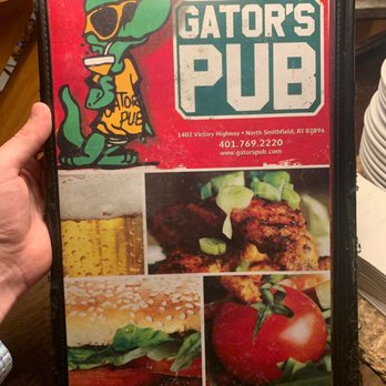 Gator's Pub - Amazing menu! - Pubs Near Me - North Smithfield, Rhode Island Gator's Pub - Amazing menu! - Pubs Near Me - North Smithfield, Rhode Island