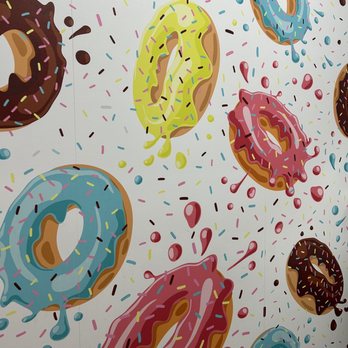 Quack Daddy Donuts - Bathroom wall - Donuts Near Me - Westfield, Indiana Quack Daddy Donuts - Bathroom wall - Donuts Near Me - Westfield, Indiana