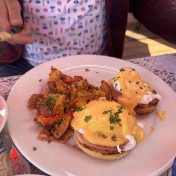 Immigrant Son Caffe - Eggs Benedict - New American Near Me - Ventura, California