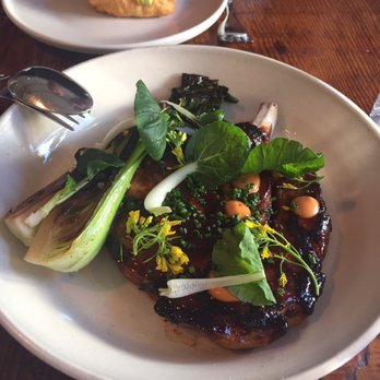 Rich Table - Oh gosh I can't remember! Maybe: glazed pork loin with bok choy - New American Near Me - San Francisco, California