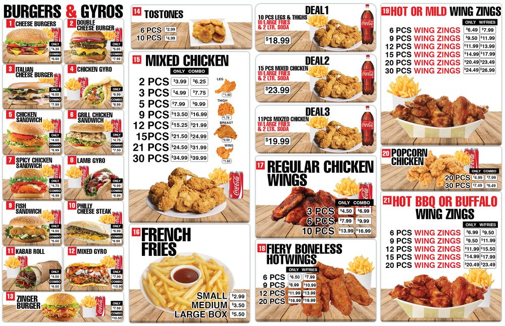 Fusion  Fried Chicken & Fish N Chips Halal