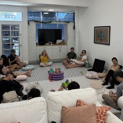 The Wright Mommy and Me - A Parent and Me class at our Santa Monica location.