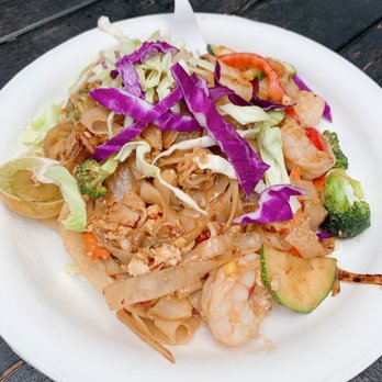 Ae's Thai Kitchen - Pad see ew with shrimp - Thai Near Me - Hana, Hawaii Ae's Thai Kitchen - Pad see ew with shrimp - Thai Near Me - Hana, Hawaii
