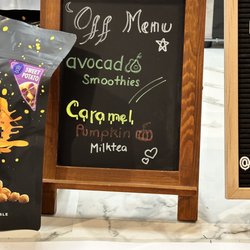 BoBaPoP Tea Bar - Alexandria - Off menu selection