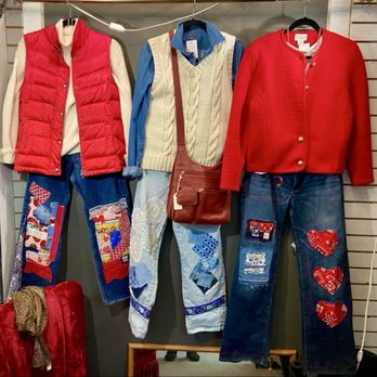 Caroline's Thrift Store - Upcycled and reworked Jeans.  New items at shop. - Thrift Stores Near Me - Aptos, California