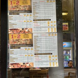 Speed Rabbit Pizza - Menu may 2023