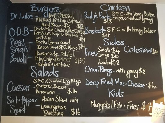 Menu photo 5 Pauly's Diner Taupo, WKO