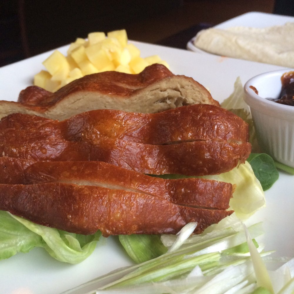 Veggie Fun - Peking Style Seitan (4 Wrappers) - Vegan Near Me - Providence, Rhode Island Veggie Fun - Peking Style Seitan (4 Wrappers) - Vegan Near Me - Providence, Rhode Island