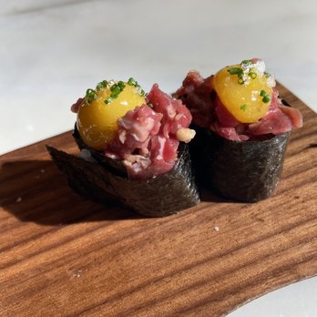 Uchi Denver - Waygu tartare - Japanese Near Me - Denver, Colorado Uchi Denver - Waygu tartare - Japanese Near Me - Denver, Colorado