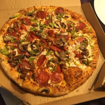 Domino's Pizza - Large deluxe pizza - Pizza Near Me - Hapeville, Georgia