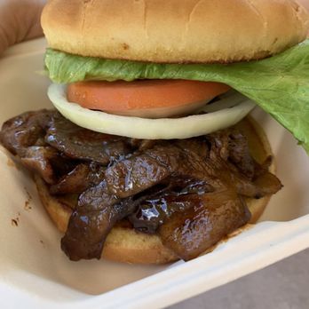 Mana'e Goods & Grindz - Teri Pork Sandwich - Hawaiian Near Me - Kaunakakai, Hawaii Mana'e Goods & Grindz - Teri Pork Sandwich - Hawaiian Near Me - Kaunakakai, Hawaii