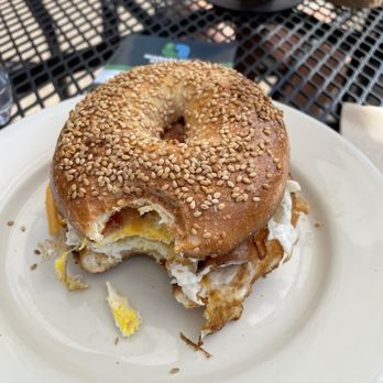 LUMA Cafe & Eatery - Bacon egg and cheese on a bagel - Coffee & Tea Near Me - Niagara Falls, New York LUMA Cafe & Eatery - Bacon egg and cheese on a bagel - Coffee & Tea Near Me - Niagara Falls, New York