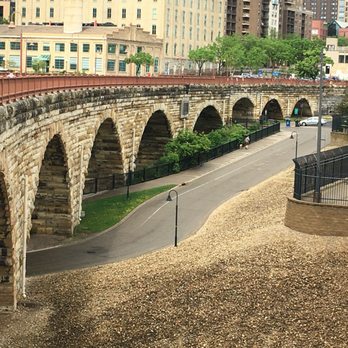 Stone Arch Bridge - Classic stonework from the 19th century. - Landmarks & Historical Buildings Near Me - Minneapolis, Minnesota