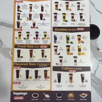 Paris Banh Mi - Drinks Menu - Vietnamese Near Me - McDonough, Georgia