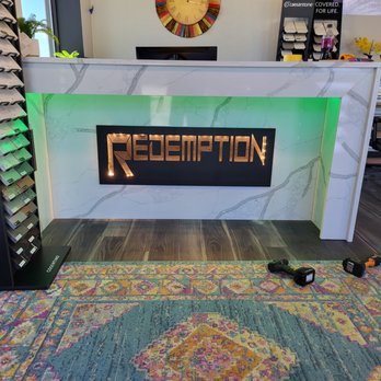 Redemption Stone Craft - the reception area - Countertop Installation Near Me - Clinton Twp, Michigan Redemption Stone Craft - the reception area - Countertop Installation Near Me - Clinton Twp, Michigan