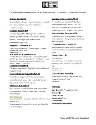Menu photo 4 Medio Cafe Friday Harbor, WA Menu photo 4 Medio Cafe Friday Harbor, WA