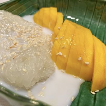 Mum Aroi - Mango sticky rice - Thai Near Me - Falls Church, Virginia Mum Aroi - Mango sticky rice - Thai Near Me - Falls Church, Virginia