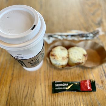 Starbucks - Roasted Egg White Red Pepper Bites with Green Tea - Coffee & Tea Near Me - Temecula, California Starbucks - Roasted Egg White Red Pepper Bites with Green Tea - Coffee & Tea Near Me - Temecula, California