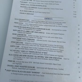 Fager's Island - Menu - Seafood Near Me - Ocean City, Maryland