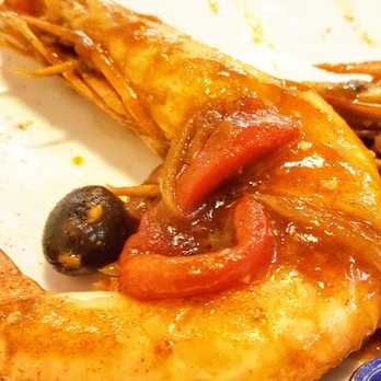 Casa Mia - King Prawn. Sherry wine, peppers, onions, olives and a lot of love. - Latin American Near Me - Guanajibo, Puerto Rico