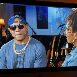 Blue House Media - Reel Kings host Mario Jefferson st studio.