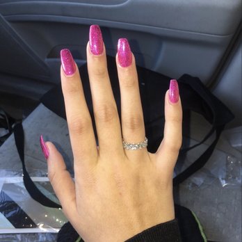 My Nails & Spa - "Coffin" shapes by Monica - Nail Salons Near Me - Pittsburg, California