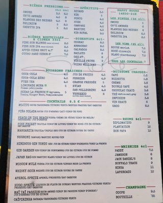 Menu photo 2 Smoke Paris, 75 Menu photo 2 Smoke Paris, 75