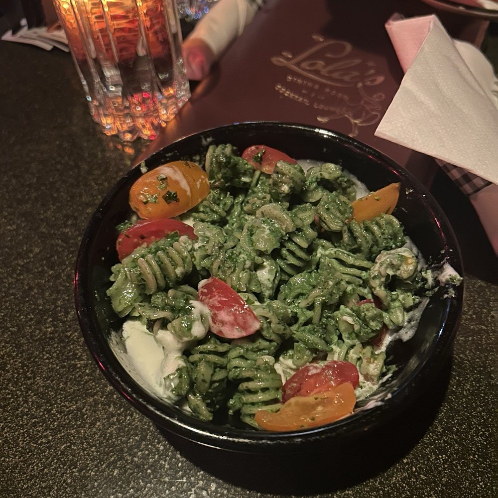 Lola’s - The spring pesto pasta - American Near Me - Madison, Wisconsin Lola’s - The spring pesto pasta - American Near Me - Madison, Wisconsin