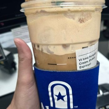 Starbucks - Pumpkin Cream Shaken Espresso - Coffee & Tea Near Me - San Antonio, Texas Starbucks - Pumpkin Cream Shaken Espresso - Coffee & Tea Near Me - San Antonio, Texas