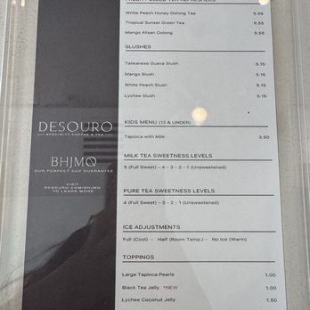 Desouro - Bubble Tea Near Me - Irvine, California