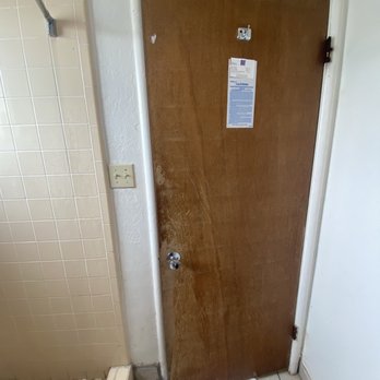 Motel 6 - The quality of the door...like what happened here? And more importantly why was this door not replaced? - Hotels Near Me - Fort Bragg, California Motel 6 - The quality of the door...like what happened here? And more importantly why was this door not replaced? - Hotels Near Me - Fort Bragg, California