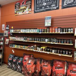 Grease Monkey BBQ Supply Store - Charcoal / seasonings