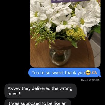 Eric's Flower Market - Confirmation that these were the wrong flowers, not the ones that were paid for... - Florists Near Me - Tucson, Arizona