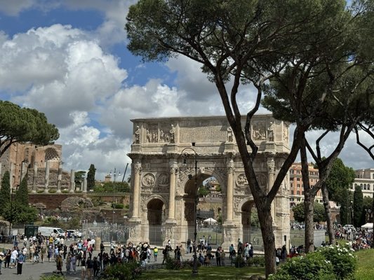 Arch of Constantine by null