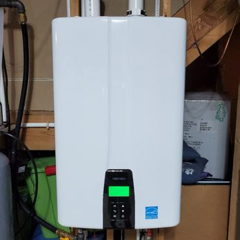 Winters Plumbing - Navien 240a2 tankless gas water heater. - Plumbing Near Me - Greenwood, Indiana