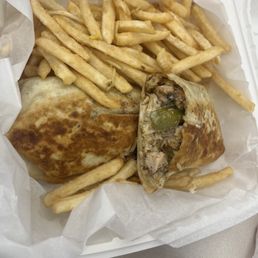Chicken Shawarma Wrap Chicken Shawarma Wrap