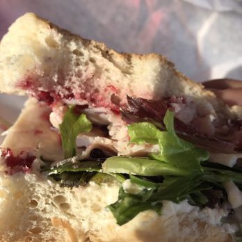Plaza Produce - Tastes way better then it looks. Turkey berry sammich - Delis Near Me - Glendora, California