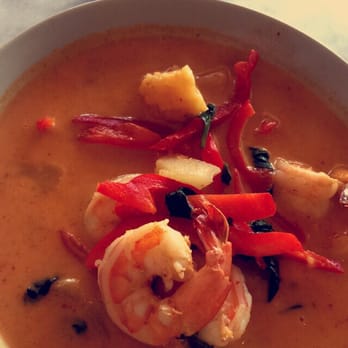 Nara Thai - Shrimp Pineapple Curry - Thai Near Me - Humble, Texas