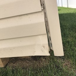 a corner of a house