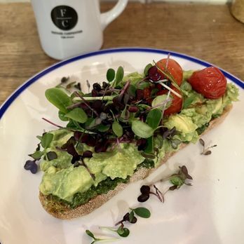 Father Carpenter Coffee Brewers - Avocado toast - Coffee & Tea Near Me - Berlin, BE Father Carpenter Coffee Brewers - Avocado toast - Coffee & Tea Near Me - Berlin, BE