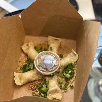 Momotaro Ramen - Gyoza, another dish that is similar flavors, but made with style. - Ramen Near Me - Paso Robles, California