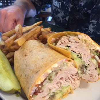 Metro Diner - My baby got the California turkey wrap. He said it was delish!!! Make sure to add the avocado!! - Breakfast & Brunch Near Me - Jacksonville, Florida Metro Diner - My baby got the California turkey wrap. He said it was delish!!! Make sure to add the avocado!! - Breakfast & Brunch Near Me - Jacksonville, Florida