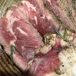 Steak medium rare