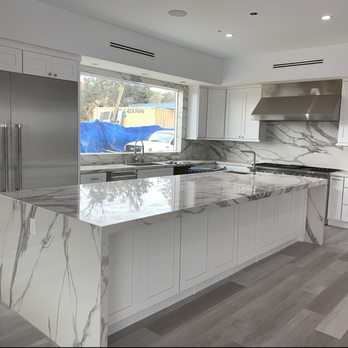 TNL Renovation - a kitchen with marble counter tops - General Contractors Near Me - Encino, California TNL Renovation - a kitchen with marble counter tops - General Contractors Near Me - Encino, California
